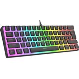 Rampage Tastatura gaming RADIANT K11 black, Type-C, RGB, red switch, US layout, pudding keycaps, 38971 | Eponuda.ba