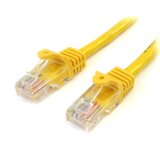 StarTech.com 45PAT1MYL kabel za umrežavanje Žuto 1 m Cat5e U/UTP (UTP) | Shoptok.si