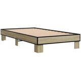 vidaXL Okvir za krevet boja hrasta 90x190 cm konstruirano drvo i metal | shoptok.hr