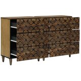  Kreveta 2 kom. 60 x 33 5 x 75 cm Čvrsto drvo manga Smeđa - Smeđa | shoptok.hr
