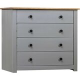 vidaXL Komoda siva 80x40x73 cm borovina Panama Range, (20622207) Cene