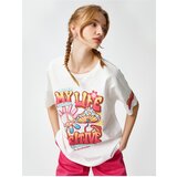 Koton Printed T-Shirt Cotton Crew Neck Short Sleeve | shoptok.hr