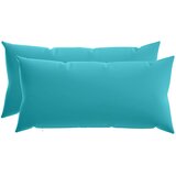  Presvlaka za jastuk 2 pcs HEERLEN Tirkizna 40 x 70 cm Poliester | shoptok.hr