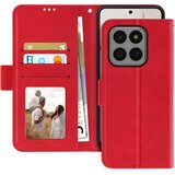 AVIZAR Folio ovitek za Honor 400 Smart z odstranljivim držalom za kartice in funkcijo stojala, Rdeča, (5000190532) | Shoptok.si