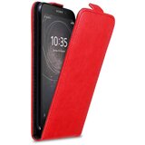 Cadorabo Ohišje, združljivo z Sony Xperia L2 v rdeče jabolko - Zaščitni ovitek v obliki flipa z magnetnim zapiranjem, (20562732) | Shoptok.si