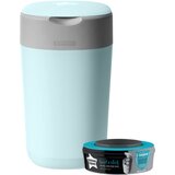 Tommee Tippee Twist & Click Blue koš za plenice + dodatna kaseta 1 kos Cene
