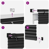  Venecijanska žaluzija Prilagodljiva Črna 213 x 110 cm PVC, (5000178417) | Shoptok.si