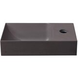 Sapho Tamno smeđi betonski umivaonik za WC 31x17 cm Piccolino – | shoptok.hr