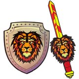 Eva Foam Knight Set Sword and Shield Lion | shoptok.hr