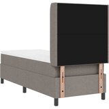  Krevet s opruga kutije Sivo-smeđa 190 x 90 cm tkanina | shoptok.hr