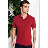Dewberry T9561 MEN'S TSHIRT-BURGUNDY | shoptok.hr