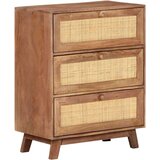  Komoda od masivnog drva manga 61 x 35 x 76 cm | shoptok.hr