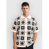 RRFabian Crochet Boxy Fit Srajca kambaba