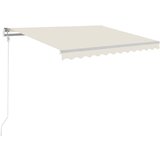 Maison Chic Avtomatsko zložljiva tenda - Senčniki 300x250 cm krem, (22038983) u