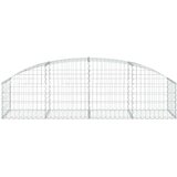 Gabionska košara s lukom 200x50x40/60 cm pocinčano željezo | shoptok.hr