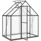  Staklenik s okvirom antracit 169 x 114 x 195 cm aluminijski | Eponuda.ba