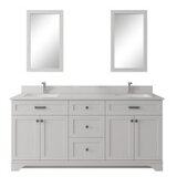 Hanah home Komplet nameštaja za kupatilo (3 komada) Yellowstone 72 White | ePonuda.com