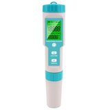 Noyafa C-600 detektor za testiranje kvaliteta vode 7-u-1 – EC / Salinitet / TDS / Temperatura / pH kiselost / ORP / S.G – test vode za piće, bazene, akvarijume, laboratorije, industriju, akvaponiku itd, IP67, LCD ekran