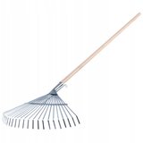 KADAX grablje za listje, vrt, lesen ročaj, 185 cm, nastavljive, pahljačaste, (5000353844) | Shoptok.si