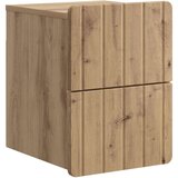  Noćni ormarić za montažu na zid s ladicama 2 pcs Hrast artisan | shoptok.hr