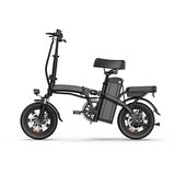 URLIFE Zložljivo električno kolo F1L, 14”, 48V 7,5Ah odstranljiva baterija, črna, (5000255688) | Shoptok.si