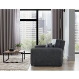 ELTAP Siva sklopiva/s prostorom za odlaganje sofa od šenila 155 cm Laine – | shoptok.hr