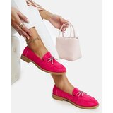 Gemre Dark Pink Loafers with Decorative Bow Endike | shoptok.hr