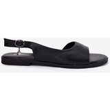 EVENTO Ladies Flat Heel Sandals Black Weanise | ePonuda.com