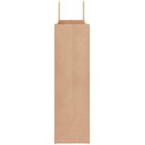  Papirnate vrećice 250 kom s ručkama smeđe 54x15x49 cm | shoptok.hr