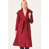 Dewberry Z6679 LADIES COAT-BURGUNDY | ePonuda.com