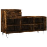 Maison Chic Omarica za obutev - Kopa za čevlje dimljeni hrast 102x36x60 cm inženirski les, (21777487) Cene