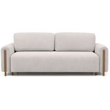 ELTAP Bež sklopiva/s prostorom za odlaganje sofa od bouclé tkanine 244 cm Arcadova – | shoptok.hr