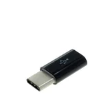 Adapter sa MicroUSB na USB-C, crni