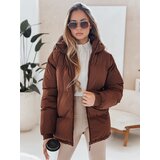 DStreet Kurtka damska MISSFROST brązowa | shoptok.hr