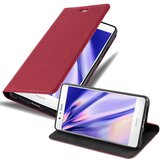Cadorabo Huawei P9 LITE 2016/G9 LITE v rdeče jabolko - Zaščitni ovitek z magnetnim zapiranjem, stoječo funkcijo in režo za kartice, (20549563) | Shoptok.si