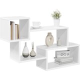  Lebdeća polica Zidna montaža Bijela 87 x 20 x 55 cm | Shoptok.si