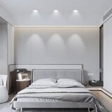 Aigostar Komplet 3x LED kupatilska ugradna plafonska svetla 4,8W/230V 6500K IP65 crna | Eponuda.com