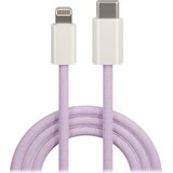 Maxlife MXUC-06 cable USB-C -Lightning 1,0 m 20W purple nylon | Eponuda.ba