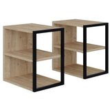 Hanah home echo sapphire oak set stolova