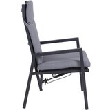 Garden Pleasure Sivi kovinski vrtni stoli v kompletu 1 ks Sintra – | Shoptok.si