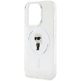 Karl Lagerfeld Ohišje za iPhone 15 Pro Model IML Ikonik MagSafe Združljivo, Prozorno, (5000011772) | Shoptok.si