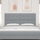  Uzglavlje podesivo po visini Svijetlo siva 180 cm tkanina | shoptok.hr