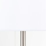 Orion LA 4-1205/1 - Stona lampa sa USB portom LUDWIG 1xE27/40W/230V bela/hrom | Eponuda.com