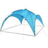  Vrtni šotor obok 450x450x265 cm svetlo moder | Shoptok.si