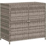  Vrtni ormarić za pohranu sivi 83x45x76 cm od poliratana | shoptok.hr