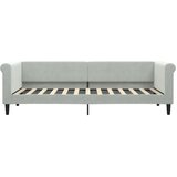  Dnevni krevet s madracem svjetlosivi 80 x 200 cm baršunasti | shoptok.hr