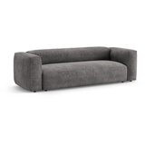 Micadoni Siva žametna raztegljiva sedežna garnitura 264 cm Martina – | Shoptok.si