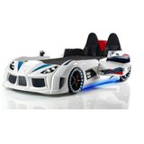 Hanah home Mnv3 - White Multicolor Car Bed OŠTEĆENO Cene