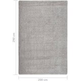  Čupavi tepih svjetlosivi 200 x 290 cm protuklizni | Eponuda.ba