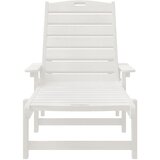  Ležaljka 2 pcs Bijelo 195,5 x 53 x 98,5 cm Polietilen | shoptok.hr